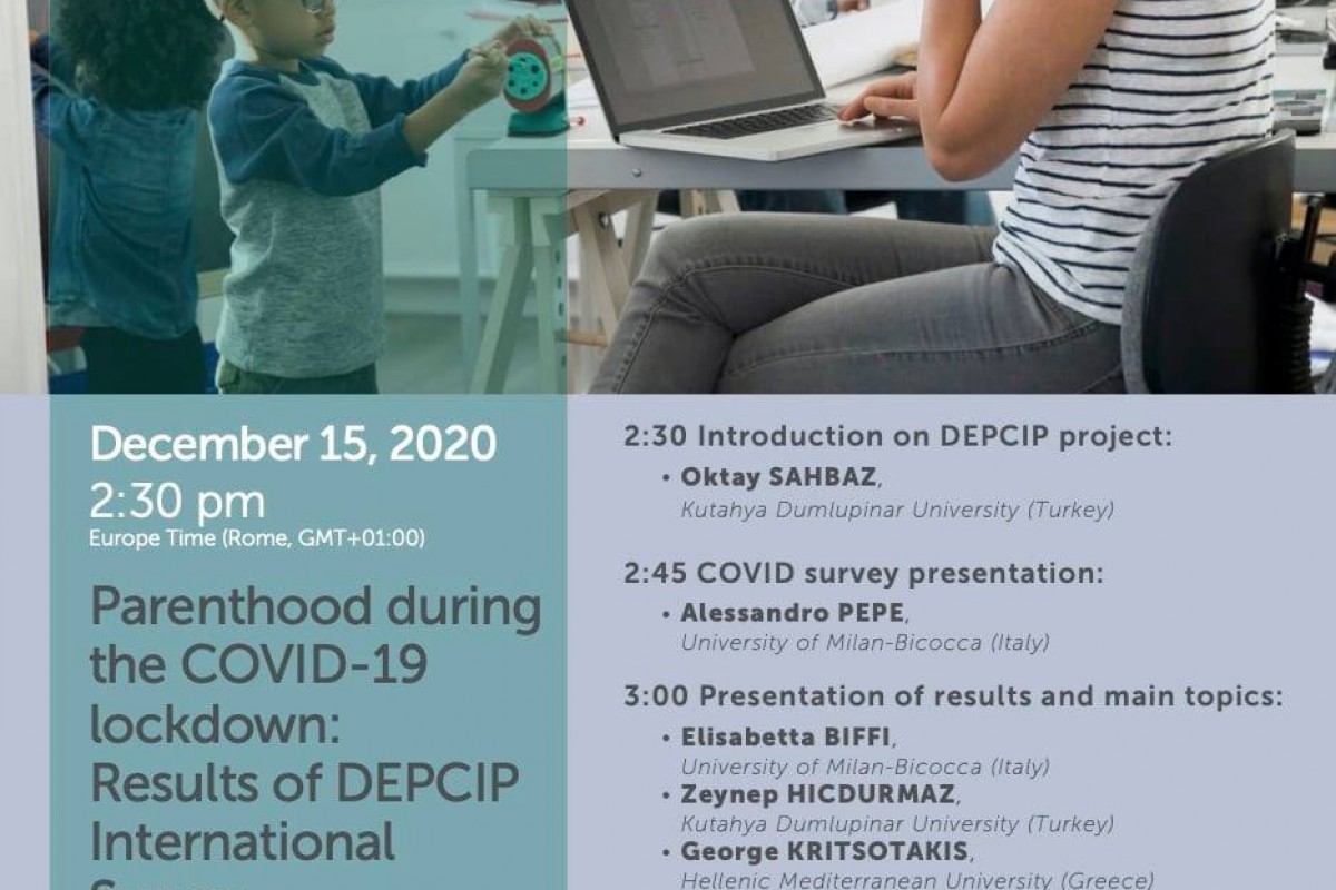 Parenthood during the COVID-19 lockdown. Results of DEPCIP International Survey